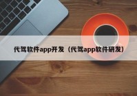 代驾软件app开发（代驾app软件研发）